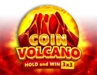 Coin Volcano slot logo by 3 Oaks Gaming at Fortune Casino