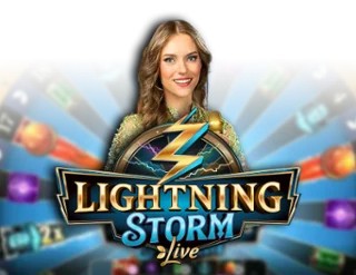 Lightning Storm logo – Live Casino by Evolution at Fortune Casino
