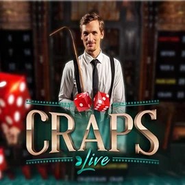 Enjoy Live Craps by Evolution – logo hosted on fortune-be.com