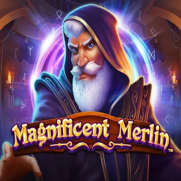 Official Slots logo: Magnificent Merlin by Greentube at Fortune Casino