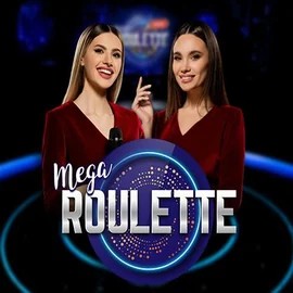 Mega Roulette logo by Pragmatic Play at Fortune Casino