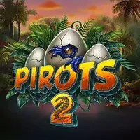Pirots 2 slot logo by ELK Studios at Fortune Casino