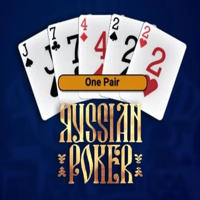 Russian Poker online game logo by OneTouch Games on fortune-be.com