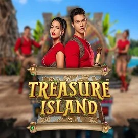 Treasure Island slot logo by Pragmatic Play at Fortune Casino
