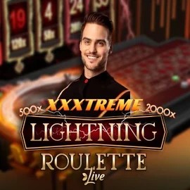 XXXtreme Lightning Roulette logo by Evolution at Fortune Casino