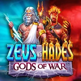 Zeus vs Hades: Gods of War slot logo by Pragmatic Play at Fortune Casino